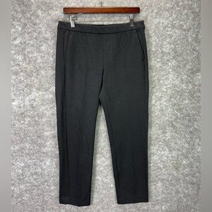 Liverpool Pants Womens 4/27 Black Stretch Slim Ankle Dress Work Trousers Office